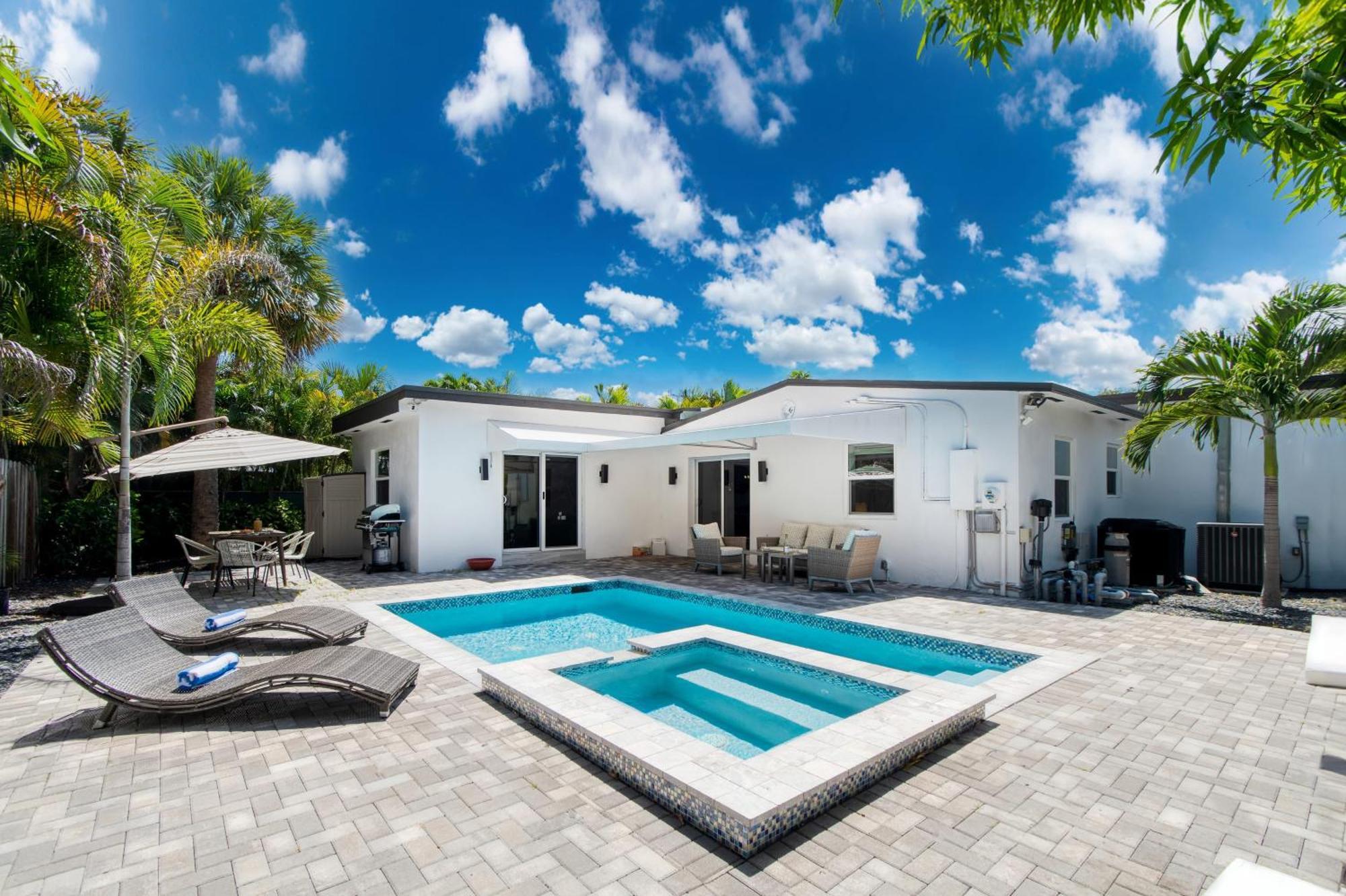 Turtle Nest By Avantstay Near Downtown Beaches - Chic Fl Escape Fort Lauderdale Luaran gambar